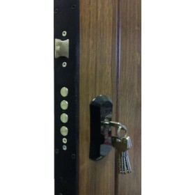 Porte d'entrée MAS rustica 80 cm 45 mm en acier inoxydable