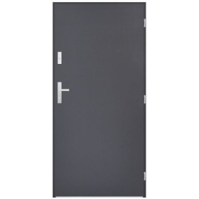 Porte d'entrée COLOMBO 70 cm 55 mm en acier inoxydable