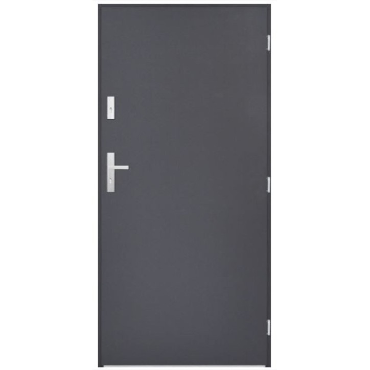 Porte d'entrée COLOMBO 70 cm 55 mm en acier inoxydable