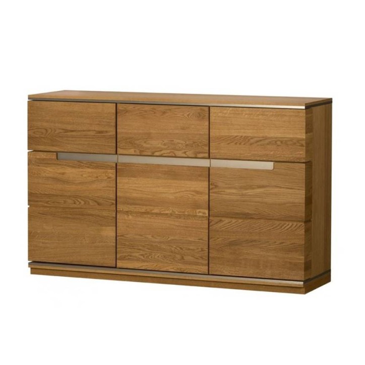 TORINO eiken highboard 147cm