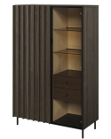 Vitrine Piémonte avec vitre - 92cm