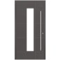 Porte d'entrée en aluminium PASSIVE ALU G3 90 cm anthracite