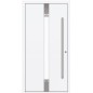 Porte d'entrée en aluminium PASSIVE ALU G5 90 cm blanc
