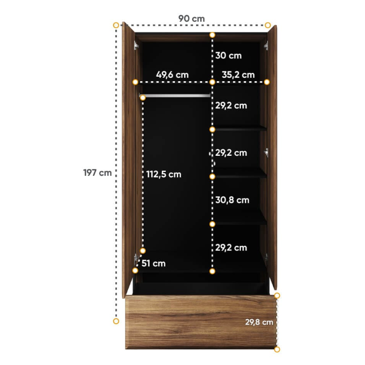 Commode Borga - 90cm