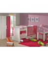 NUKI lettino 5 in 1 rosa