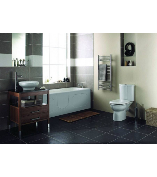 Baignoire à porte KASTRAKI 151.13*74.93 cm pour personnes à mobilité reduite - baignoire design - mobilier salle de bain