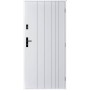 Porte d'entrée simple GUTA 90 cm blanc