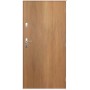 Porte d'entrée TANGO chêne doré en acier inoxydable en 80 ou 90 cm