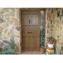 Porte d'entrée MAS rustica 90 cm 45 mm en acier inoxydable