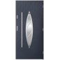 Porte d'entrée BELIAR 90x215 cm anthracite