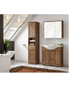 Porte d'entrée TANGO Anthracite en acier inoxydable en 80 ou 90 cm