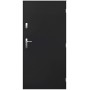 Porte d'entrée TANGO Anthracite en acier inoxydable en 80 ou 90 cm
