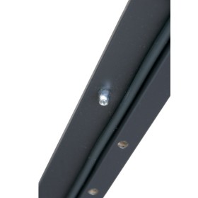 Porte d'entrée SWING  90 cm en acier inoxydable en plusieurs couleurs