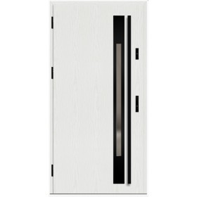 Porte d'entrée en acier avec cadre en aluminium WELS 1 90*200 -100*200 cm