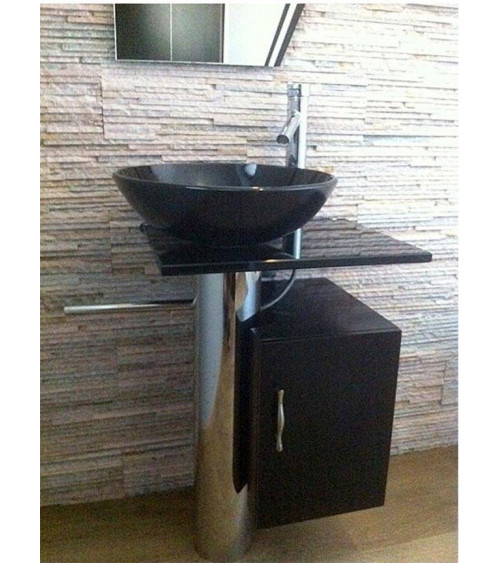 Porte d'entrée SWING  90 cm en acier inoxydable en plusieurs couleurs