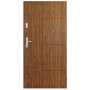 Porte d'entrée SWING  90 cm en acier inoxydable en plusieurs couleurs