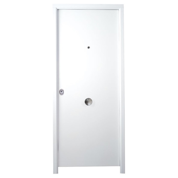 Porte d'entrée ELISA 80 cm 45 mm en acier en 2 couleurs Porte d'entrée ELISA 80 cm 45 mm en acier en 2 couleurs