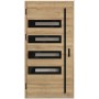 Porte d'entrée en acier avec cadre en aluminium SION 1 90*200 -100*200 cm
