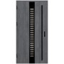 Porte d'entrée en acier avec cadre en aluminium SELTERS 2 90*200 -100*200 cm