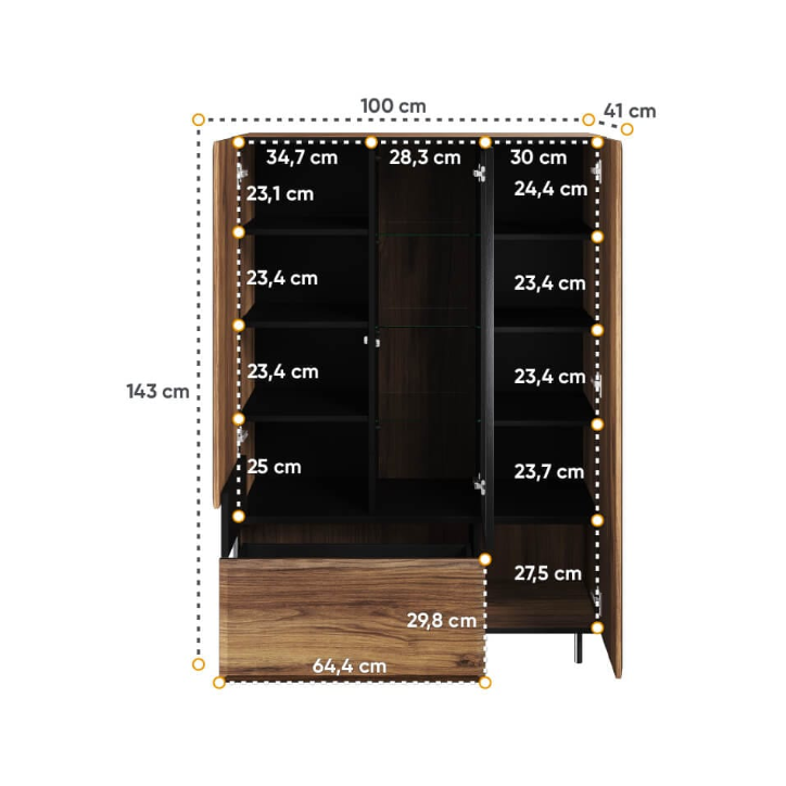 Commode Borga - 100cm