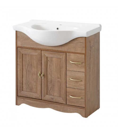 Porte d'entrée CANCUN  80 cm en acier inoxydable avec tirant en plusieurs couleurs
