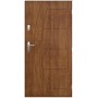 Porte d'entrée CASABLANCA 90 cm en acier inoxydable en plusieurs couleurs