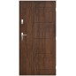 Porte d'entrée CASABLANCA 90 cm en acier inoxydable en plusieurs couleurs