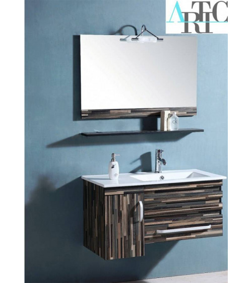 Porte d'entrée TANGO V 80 cm en acier inoxydable en plusieurs couleurs