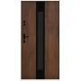 Porte d'entrée MARCEL 90 cm 72 mm en acier inoxydable en 3 couleurs