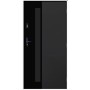 Porte d'entrée ALBAN 90 cm 72 mm en acier inoxydable en 3 couleurs
