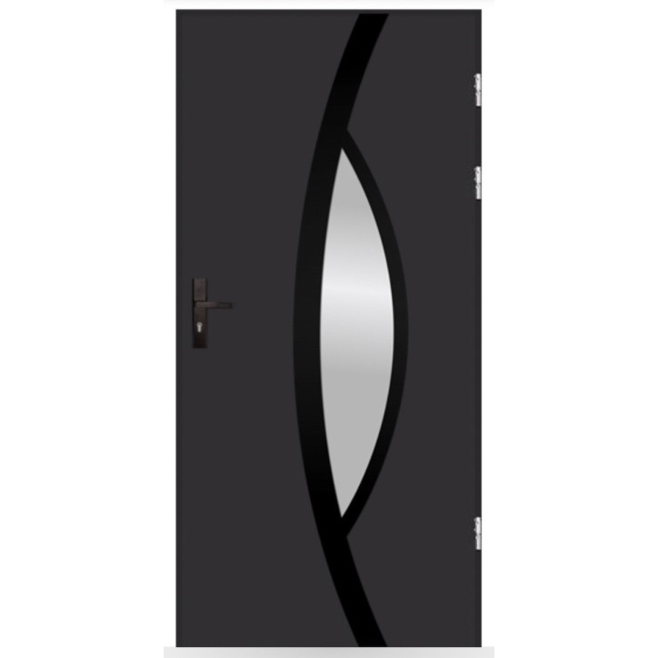 Porte d'entrée Marie 80/90cm en acier