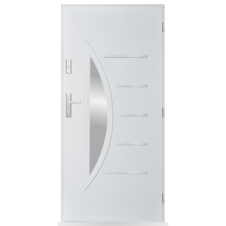 Porte d'entrée Inès 80/90/100cm en acier