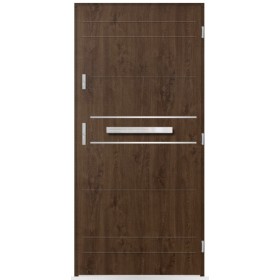 Porte d'entrée Clément 80/90/100cm en acier