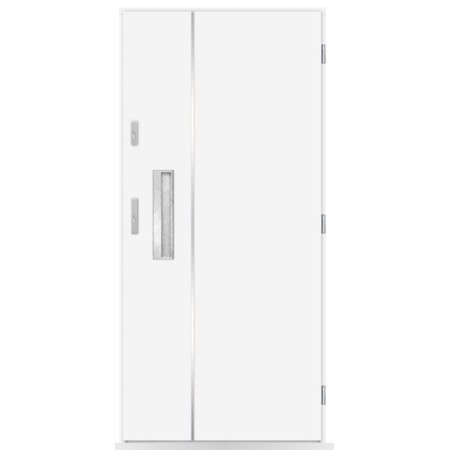 Porte d'entrée Arthur 80/90/100cm en acier