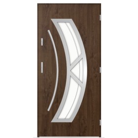 Porte d'entrée Isabelle 80/90/100cm en acier