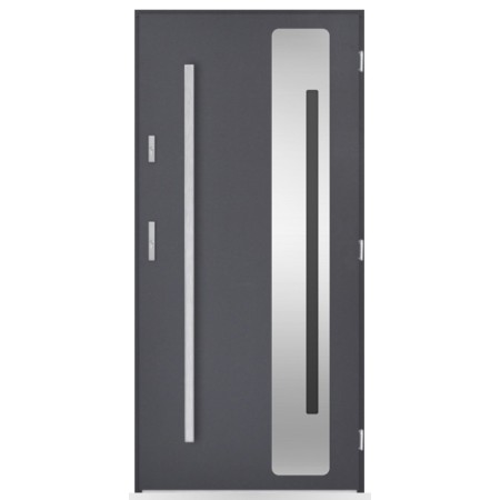 Porte d'entrée Mia 80/90/100cm en acier