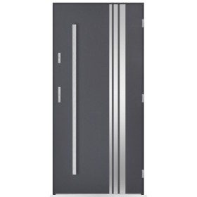 Porte d'entrée Christophe  80/90/100cm en acier