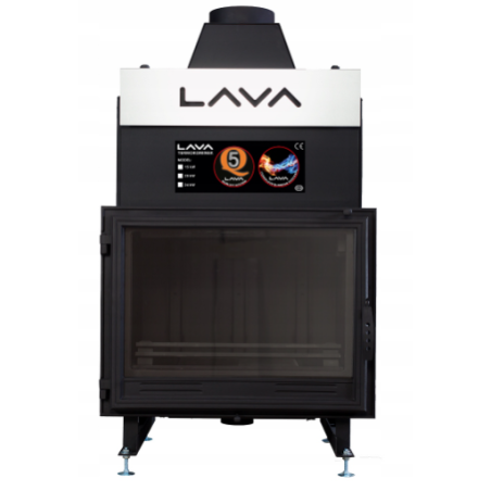 Insert de cheminée bouilleur LAVA PL 13 kW – Système fermé