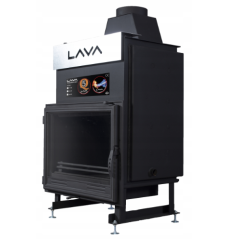 Insert de cheminée bouilleur LAVA PL 13 kW – Système fermé