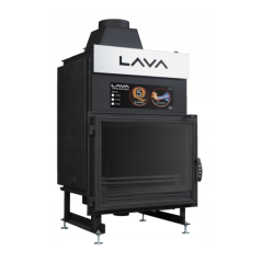 Insert de cheminée bouilleur LAVA PL 13 kW – Système fermé
