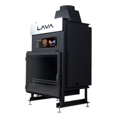 Insert de cheminée bouilleur LAVA TK BASE 17 kW – Système fermé