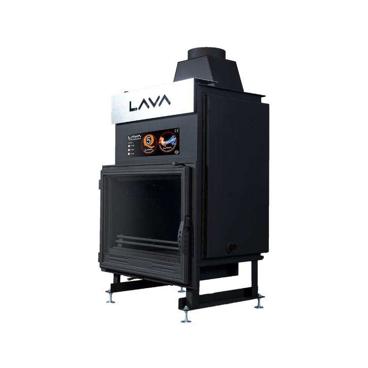 Insert de cheminée bouilleur LAVA TK BASE 17 kW – Système fermé