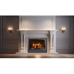 Insert de cheminée bouilleur LAVA BASE PL 22 kW – Circuit ouvert