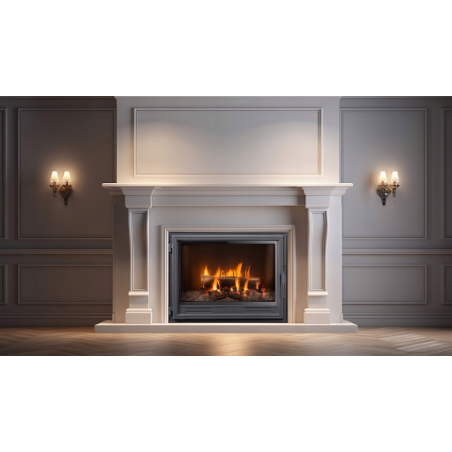 Insert de cheminée bouilleur LAVA BASE PL 22 kW – Circuit ouvert