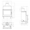 Insert de cheminée bouilleur LAVA BASE PL 22 kW – Circuit ouvert