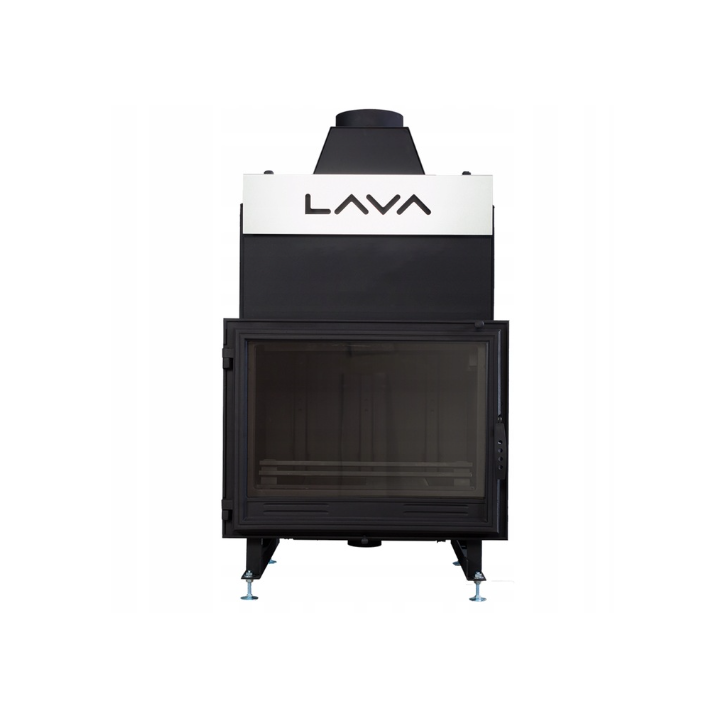 Insert de cheminée bouilleur LAVA BASE PANORAMA 13 kW – Circuit fermé