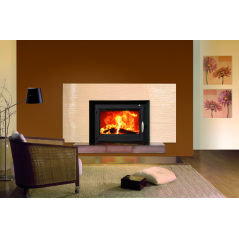 Insert de cheminée bouilleur LAVA TKL BASE PANORAMA 17 kW – Circuit fermé