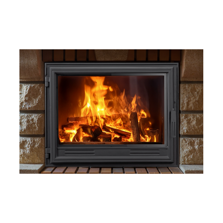 Insert de cheminée bouilleur LAVA TKL BASE PANORAMA 17 kW – Circuit fermé