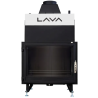 Insert de cheminée bouilleur LAVA TK BASE PA 22 kW – Vitre panoramique – Circuit fermé