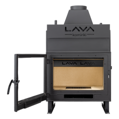 Insert de cheminée bouilleur LAVA TKL BASE PANORAMA 17 kW – Circuit fermé